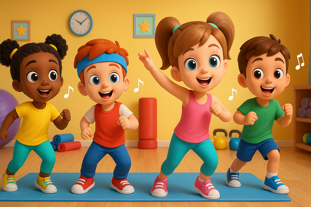 Kids Workout & Dance – Move & Groove with Us!